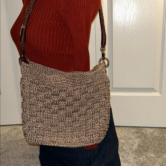 The Sak Brown Woven Textured Women's Bag - Picture 6 of 9